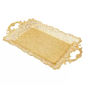 armaghan سینی تاج فلزی سایز 12 نفره برند اسنا gifts