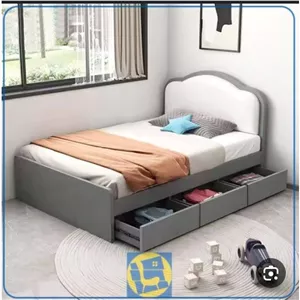 تخت خواب نیلو 200در120 تمام ام دی آف F54