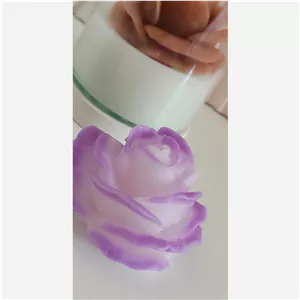 شات شمع گل رز روسی 