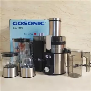 آبمیوه گیری 4 کاره گوسونیک مدل 805 شرکتی 1000 وات شرکتی اصلی گارانتی یکساله