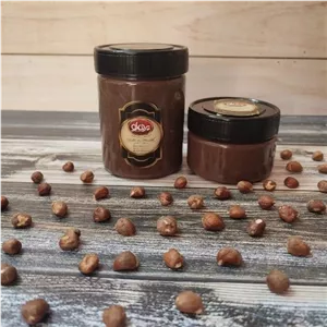 کره فندق شکلاتی پرهلو خالص