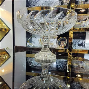 میوه خوری نیم گود پایدار کریستال مدل لتوس برند بوهمیا (پس کرایه) 