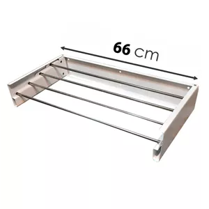 بندرخت دیواری تاشو سایز 66 سانتی متر آرامش سازان (پس کرایه)
