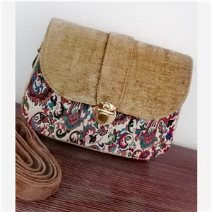 کیف زنانه مخمل و ترمه