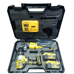 کیت دریل و مینی فرز شارژی(براشلس) دیوالت 88 ولت مدل DW-88CA