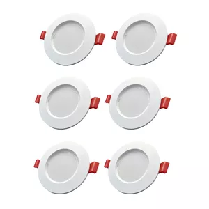 پنل بک لایت 7 وات شاهچراغ مدل روناک بسته 6 عددی