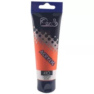 رنگ اکریلیک پارس کد 410 Orange  نارنجی 75 میلی لیتر 