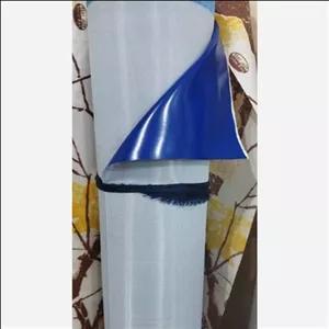 پارچه برزنت ون رنگ آبی عرض 1.55 متر (پس کرایه)