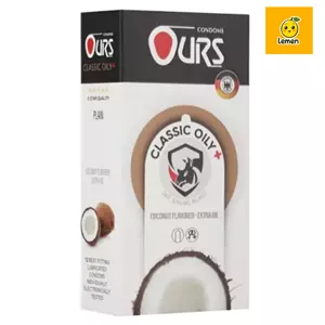 کاندوم اورز مدل Oily Plus+ 12 عددی با روغن نارگیل