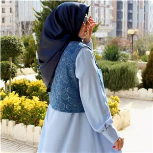 پیراهن وجلیقه نیلوفر