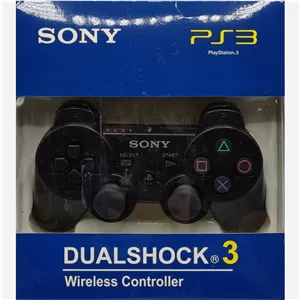 دسته بازی کنسول پلی استیشن 3 پک اصلی رنگ مشکی gamepad play station ps3