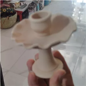 جاشمعی سفالی کنگره دار.