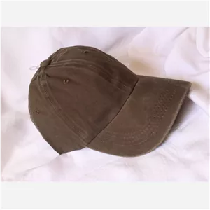 کلاه کپ کتان نقابدار ساده سنگشور