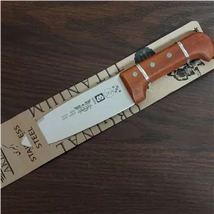 چاقو اکبری دسته چوبی و دسته پلاستیک (27 سانتی متر)