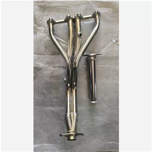 هدرز پژو 405،پارس و سمند XU7 آبکاری استیل به همراه لوله واسطه (پس کرایه)