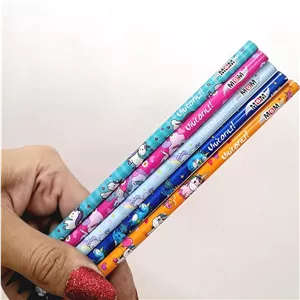 مداد مشکی برند MGM فانتزی دخترانه طرح یونیکورن (دو هزار جنس متنوع موجوده)