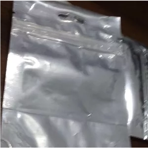 پاکت متالایز شفاف زیپ دار سایز 15 در 11