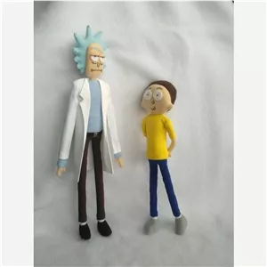 عروسک ریک و مورتی طرح Rick and Morty دو عددی
