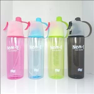 قمقمه 600 میل اسپری دار ورزشی وارداتی ، قمقمه با آسان نوش و اسپری و دسته ، قمقمه باشگاه ، قمقمه پیاده روی ، پس کرایه 