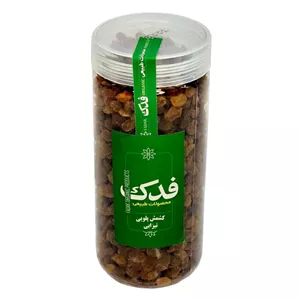 کشمش پلویی تیزابی 300گرمه فدک 