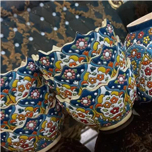 کاسه ست میناکاری
