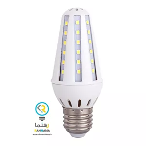 لامپ شمعی بلالی پرنور، وات 6 ، LED SMD ،مدل ZB48،پایه E27 ،مارک رهنما، ضمانت سه سال