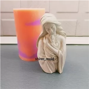 قالب سیلیکونی (مولد) مریم مقدس 12 سانتی