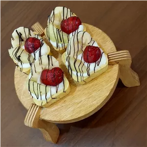 شیرینی تارت میوه ای خانگی متناسب با میوه های فصل