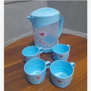 پارچ آب متوسط لیوان دار