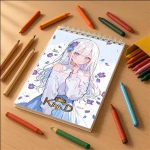 دفتر رنگ آمیزی انیمه کینگدی1 (پس کرایه)