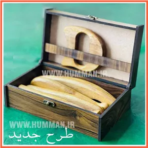 ست هفت تکه گراستون ، ابزار ماساژ چوبی گراستون، ابزار گرستون جعبه جدید