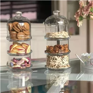 کندی باکس سه طبقه پاشاباغچه Pasabahce (پس کرایه)