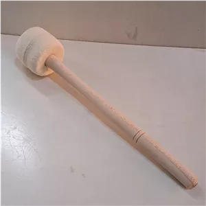 دسته طبل نمدی وارداتی مناسب طبل سایز 80 سانتی ارتفاع چوب 33 سانت 