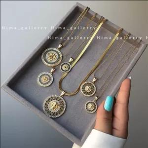 گردنبند ورساچه 30میل استیل رنگ ثابت گالری هیما 