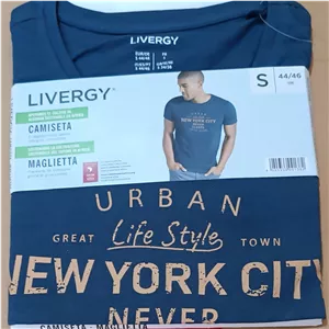 تیشرت آستین کوتاه مردانه لیورجی Livergy 