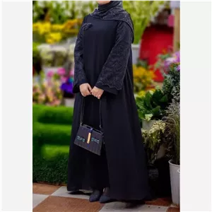 مانتو عبایی مدل پریا .جواهر دوزی شده 