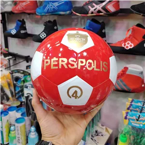 توپ فوتبال چمنی طرح پرسپولیس سایز5