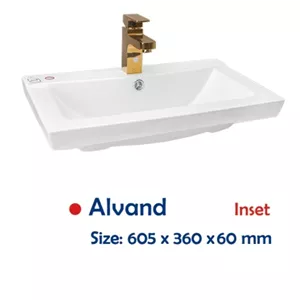 روشویی روکابینتی چینی کسری مدل الوند 