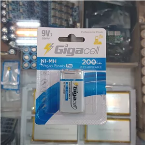 باتری کتابی شارژی گیگاسل 200mAh