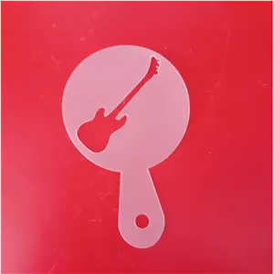 شابلون گیتار تکی قطر 8 سانت 