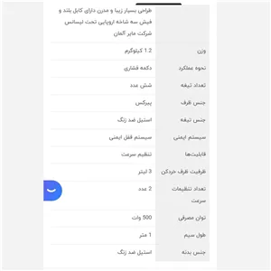 خردکن مایر مدل MR-392  Maier