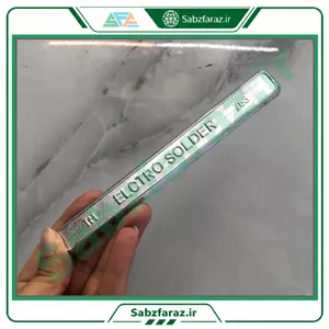 شمش قلع ۶۳/۳۷ الکتروسولدر Electro Solder وزن ۲۳۰ گرم