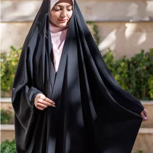 چادر عربي اصيل  با پارچه حرير اسود کره اي