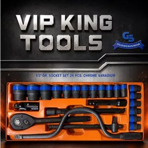 مجموعه ۲۴ عددی جعبه بکس مدل  Vip king Tools آلمان