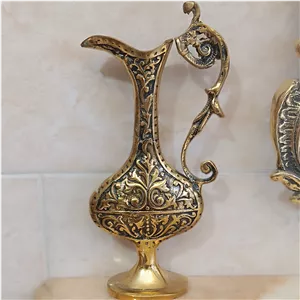 پارچ کتابی برنجی