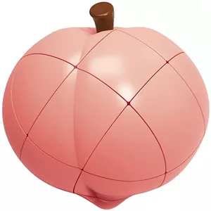 مکعب روبیک فنکسین مدل میوه ای هلو 3×3 FanXin Fruit cube – Peach