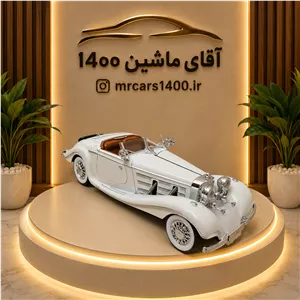 ماکت ماشین بنز k500 دودزا برند چه ژی ۱/۲۴