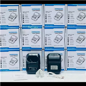 لیبل پرینتر قابل حمل (Impressora Label Maker) مدل: PT-260