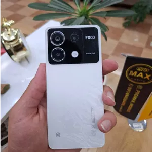 گوشی POCO X6 5G کارکرده 256GB رم 8 سفید؛ در حد نو