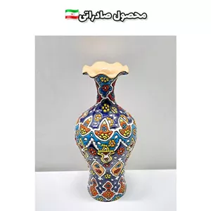 پخش عمده گلدان 25 سانتی پافیلی میناکاری سفالی
